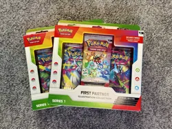 Pokemon TCG First Partner Illustration Collection x2 | Brand New & Sealed - Image 1