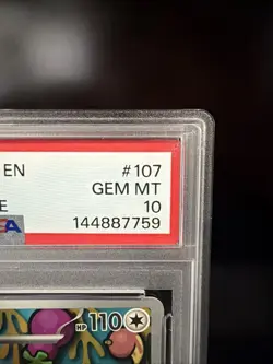 Pokemon TCG Ambipom Illustration PFL 107 PSA 10 Full Art Holo Ultra Rare - Image 4