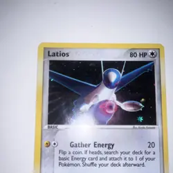 Pokemon Latios 80 HP Reverse Holo Common EX Trainer Kit 1 2/10 Nintendo 2004 - Image 5