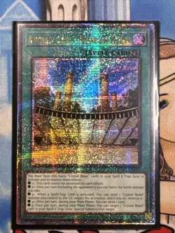 Yugioh Ancient City - Rainbow Ruins RA03-EN181 Quarter Century Secret Rare NM - Image 1