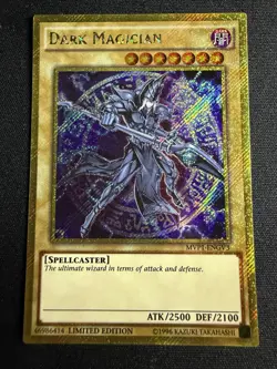 Yugioh: Dark Magician - MVP1-ENGV3 - Gold Secret Rare - Limited Edition - NM - Image 1