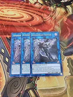 3X Avendread Savior BLHR-EN045 Secret Rare 1st Edition NM Yugioh - Image 1