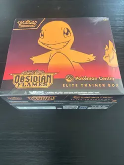 Pokemon TCG Obsidian Flames Pokemon Center Elite Trainer Box Exclusive Sealed - Image 1