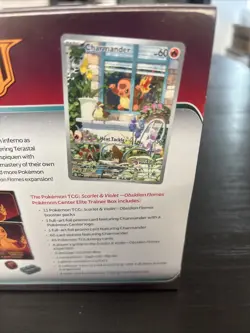 Pokemon TCG Obsidian Flames Pokemon Center Elite Trainer Box Exclusive Sealed - Image 5