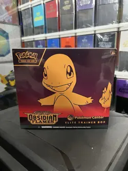 Pokemon Elite Trainer Box Obsidian Flames Pokemon Center ETB Exclusive - Image 1