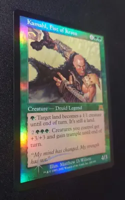 Krosa's Fist Kamahl Ons English Foil MTG Magic The Gathering NM Collection Rare - Image 3