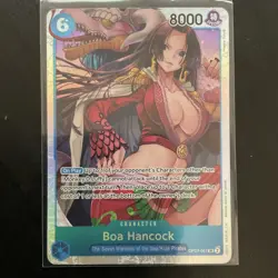 Boa Hancock OP07-051 Character One Piece SR Foil 8000 Power 6 Cost - Image 1
