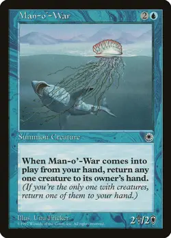 MTG - Man-o'-War - Portal - X1 - (LP) - - Image 1