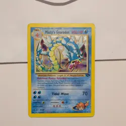 Pokemon TCG Misty's Gyarados Gym Challenge 13/132 Holo Rare HP. - Image 1