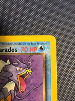 Pokemon Dark Gyarados 25/82 TCG Team Rocket Card Non-Holo Rare - Image 3
