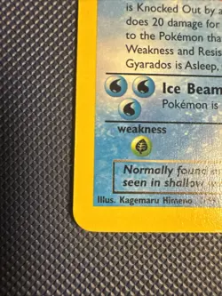 Pokemon Dark Gyarados 25/82 TCG Team Rocket Card Non-Holo Rare - Image 4
