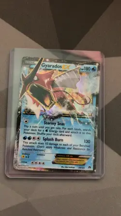 Pokemon TCG Gyarados-EX Breakpoint 26/122 Holo Holo Rare EX - Image 1