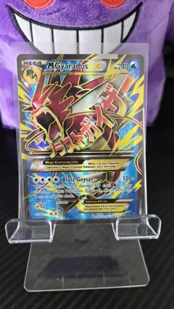 Pokemon TCG Mega Gyarados EX Breakpoint 115/122 Holo Full Art Ultra Rare - Image 1