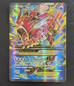 Pokemon TCG Mega Gyarados EX Breakpoint 115/122 Holo Full Art Ultra Rare - Image 2
