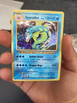 Pokemon TCG Gyarados Evolutions 34/108 Holo Holo Rare - Image 1