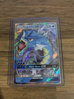 Pokemon Gyarados GX TCG Hidden Fates Holo Ultra Rare Card 16/68 NM Condition - Image 1