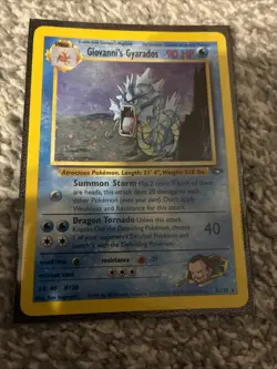 Pokemon Gyarados Holo Rare TCG Card Giovanni's Gym Challenge 5/132 - Image 1