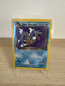 Pokemon TCG Dark Gyarados 25/82 Non-Holo Rare Team Rocket 2000 - Image 1