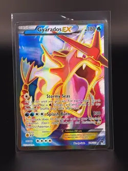 Gyarados EX 114/122 Ultra Rare Full Art Breakpoint 2016 TCG - Pokemon - Image 1