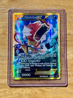 Pokemon TCG Gyarados EX 123/122 - English BREAKpoint Full Art Raw Card HP DAMAGE - Image 2