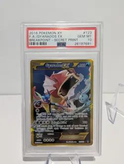 Gyarados EX Secret 123/122 Breakpoint, Pokemon TCG 2016 - PSA 10 - Image 1