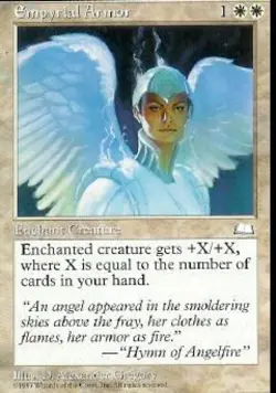 Empyrial Armor - Medium Play MTG Weatherlight - Image 1