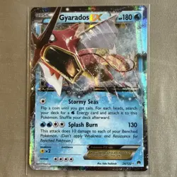 Gyarados EX (Shiny) 26/122 Breakpoint Holo 2016 Pokemon TCG LP - Image 1