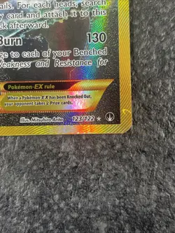 Pokemon Gyarados EX TCG Breakpoint 123/122 Secret Rare Full Art - Image 5