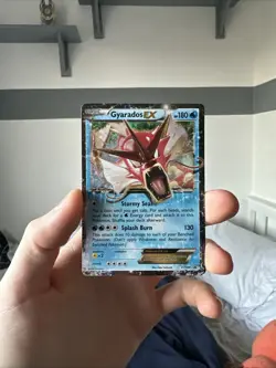 Pokemon TCG Gyarados EX XY XY106 Holo Promo Promo LP - Image 1