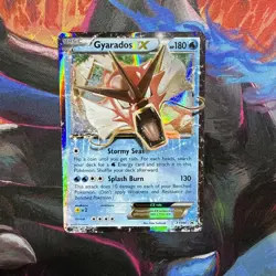 Pokemon TCG Gyarados EX XY Black Star Promos Holo Card XY106 Near Mint - Image 1