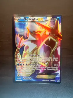 Pokemon TCG Gyarados-EX Breakpoint 114/122 Holo Full Art -LP - Image 1