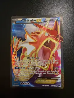 Pokemon Gyarados-EX TCG Full Art Holo Card Breakpoint 114/122 - Image 3