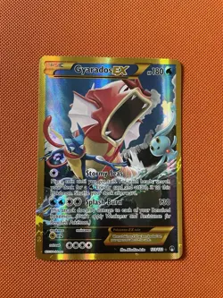 Pokemon Gyarados EX TCG Breakpoint 123/122 Secret Rare Card - Image 1