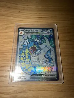 Pokemon Gyarados EX TCG Scarlet & Violet Base SV1 Card 225/198 Full Art NM - Image 1
