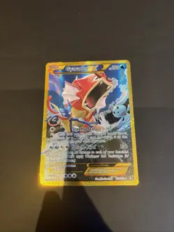 Pokemon Gyarados-EX TCG Breakpoint Holo Card 123/122 Full Art Secret Rare - Image 1