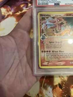 Gold Star Gyarados 102/110 PSA 1 PR POOR Pokemon TCG EX Holon Phantoms - Image 2