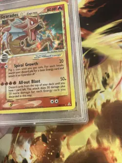 Gold Star Gyarados 102/110 PSA 1 PR POOR Pokemon TCG EX Holon Phantoms - Image 3