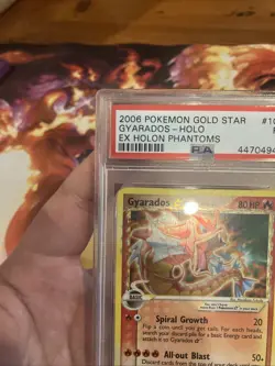 Gold Star Gyarados 102/110 PSA 1 PR POOR Pokemon TCG EX Holon Phantoms - Image 5