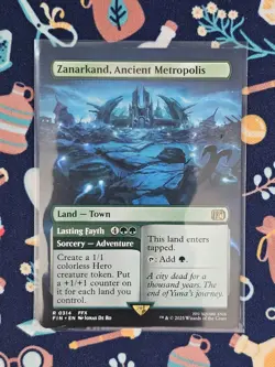 Zanarkand, Ancient Metropolis (Borderless) Final Fantasy Regular MTG NM Magic - Image 1