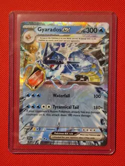 Gyarados ex 045/198 Double Rare Holo Card Scarlet & Violet Set Pokemon TCG - NM - Image 1