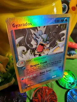 Pokemon TCG Vintage 2003 Reverse Holo Gyarados 32/97 EX Dragon POSSIBLE 9+ GRADE - Image 2