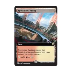 WOTC MtG Commander Legends Spectator Seating (Extended Art) (R) (Foil) NM - Image 1