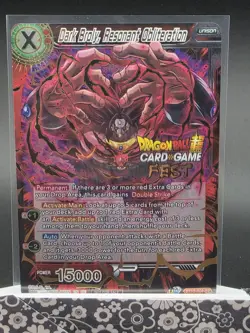 Dark Broly Resonant Obliteration Dragon Ball Super Card Game FEST GOLD STAMP NM - Image 2