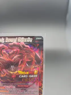 Dark Broly Resonant Obliteration Dragon Ball Super Card Game FEST GOLD STAMP NM - Image 4