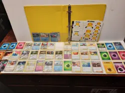 pokemon cards Lot in a big book lots of different cards Very Nice Set - Image 1