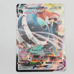 Pokemon TCG Copperajah VMAX Holo Ultra Rare Card Rebel Clash 137/192 NM - Image 1