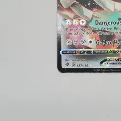 Pokemon TCG Copperajah VMAX Holo Ultra Rare Card Rebel Clash 137/192 NM - Image 5