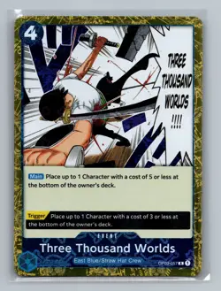 One Piece Promotion Cards #OP03-057 Three Thousand Worlds (Judge Pack Vol. 2) - Image 1