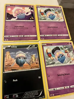 Lot Of 15 Inkay and Malamar Pokemon Cards - Image 4