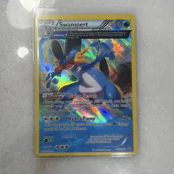 Pokemon TCG Swampert Holo Ability Stage 2 Card 36/160 English 2015 Pokemon - Image 1